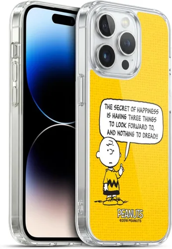 Vista 159 de Head Case Designs Funda de gel suave con licencia oficial de Peanuts Autumn Charlie Brown compatible con Apple iPhone 7 Plus/iPhone 8 Plus