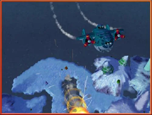 Vista 7 de Worms 3D - GameCube