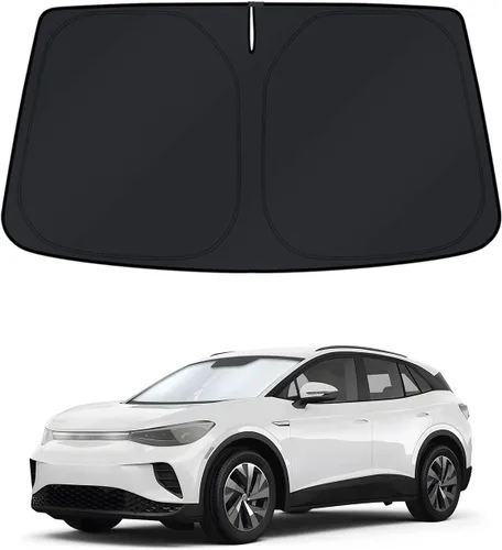 Vista 68 de KUST Parasol para parabrisas para BMW X1 F48 2016, 2017, 2018, 2019, 2020, 2021, 2022, accesorios de ajuste personalizado, parasol plegable