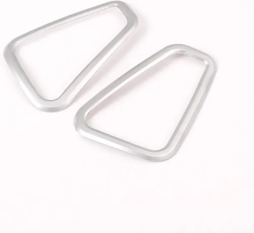 Vista 6 de YIWANG - Marco de ventilación de ABS cromado para salpicadero, 2 piezas para Mercedes Benz Clase A A180 W177 2019 2020, accesorios de coche