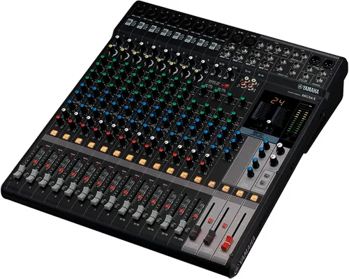 Vista 13 de Mezclador estéreo compacto de 6 entradas Yamaha MG06 Mezclador de 6 canales con preamplificadores D-PRE, salidas XLR y ecualizador para grabación
