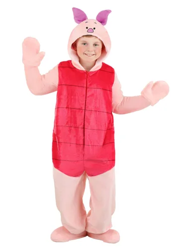 Vista 4 de Disfraz Deluxe de Piglet de Disney para Niños Multicolor