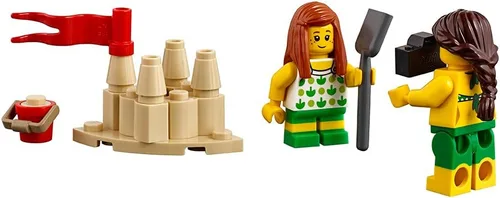Vista 3 de LEGO City Town People Pack - Fun at The Beach 60153 Kit de construcción (169 piezas)