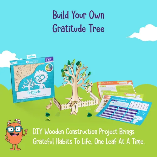 Vista 2 de Open The Joy Árbol de gratitud: un viaje lúdico para cultivar el agradecimiento y la resiliencia en los niños: ¡Participan, aprendan y crecen