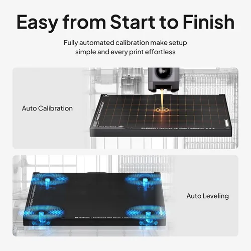 Vista 2 de ELEGOO Impresora 3D Centauri 2, calibración automática completa, apta