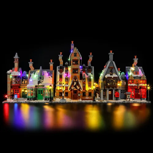 Vista 8 de BRIKSMAX Kit de luz 2.0 compatible con Lego Icons Holiday Express Train 10361 Sets de construcción - Kits de iluminación LED (solo accesorios)