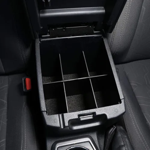 Vista 3 de CHEAYAR Para Toyota Tacoma 2016-2020, divisores de consola central, caja de reposabrazos de inserción, caja de reposabrazos, organizador