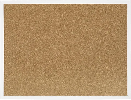 Vista 13 de Tablero de anuncios de corcho – Tablero de anuncios de 15.7 x 12 pulgadas, marco de madera, tablero de mensajes de corcho montado en la pared