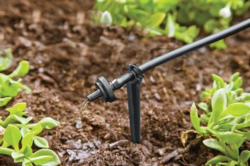 Vista 9 de Raindrip R560DP Sistema de riego por goteo, sistema de riego por goteo automático con temporizador para maceteros y canastas colgantes, riega hasta