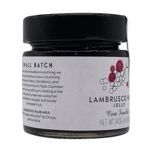 Vista 5 de Casa Forcello Lambrusco - Gelatina de vino, 4.9 oz
