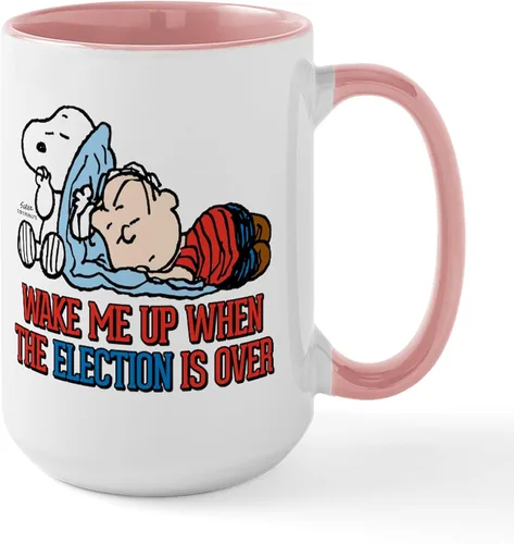 Vista 189 de CafePress SNOOPY Joe Cool - Taza de café de cerámica (15.0 fl oz)