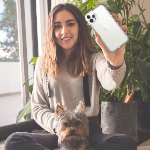 Vista 6 de Mundaze - Funda para Apple iPhone 11 Pro, delgada, híbrida, a prueba de golpes, carcasa rígida de poliuretano termoplástico suave y resistente