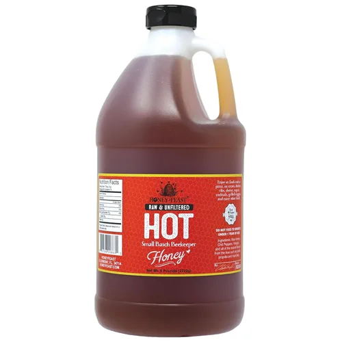 Vista 15 de HONEY FEAST 6 Libras de Miel en Granel Mezcla para Alergias - Vast American, Elaborada en Florida, Cruda y Sin Filtrar, Alto Contenido de Polen