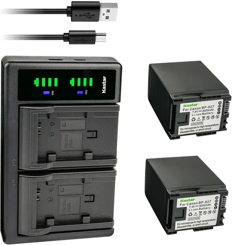 Vista 5 de Kastar Cargador de batería USB LTD2 para Canon VIXIA HF M31 HFM31, VIXIA HF M32 HFM32, VIXIA HF M36 HFM36, VIXIA HF M300 HFM300, VIXIA HF M301