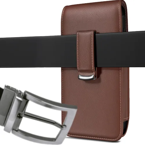 Vista 7 de DeBin Funda para iPhone 16 16e 16pro 15 15 Pro, 14, 14 Pro, 13, 13 Pro, 12 Pro, 12, 11, XR Funda para cinturón con clip giratorio Funda