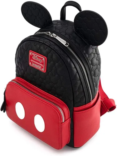 Vista 3 de Loungefly Disney Mickey Mouse Oh Boy Quilted Womens Mini Backpack Purse