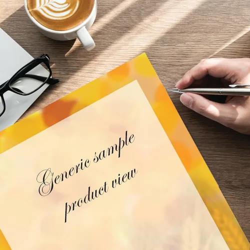 Vista 4 de Amber Waves - Papel para impresora láser y inyección de tinta, 25
