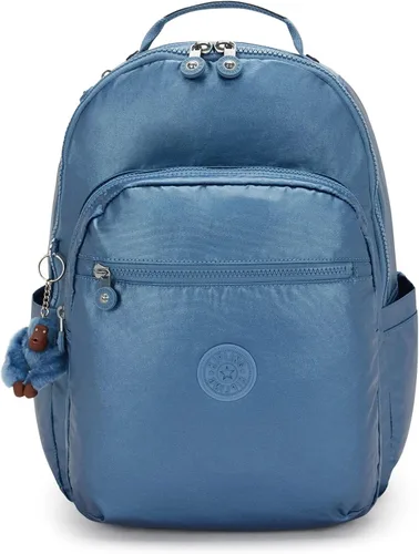 Vista 8 de Kipling Mochila Seoul Gm para mujer Amatista Aura Metálica
