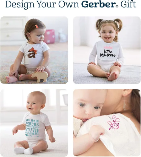 Vista 7 de Gerber - mameluco unisex para bebé 5 unidades unicolor