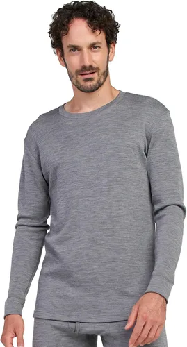 Vista 15 de LAPASA Mens 100% Merino Wool Base Layer Thermal Underwear Shirts Parte superior: Negro