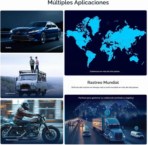 Vista 2 de SALIND 4G con cable GPS Tracker para la motocicleta, seguimiento en tiempo