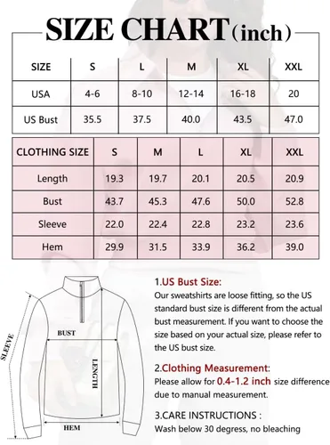Vista 6 de Aotasely Sudaderas recortadas para mujer, sudadera con media cremallera, sudadera de buceo, sudadera de entrenamiento