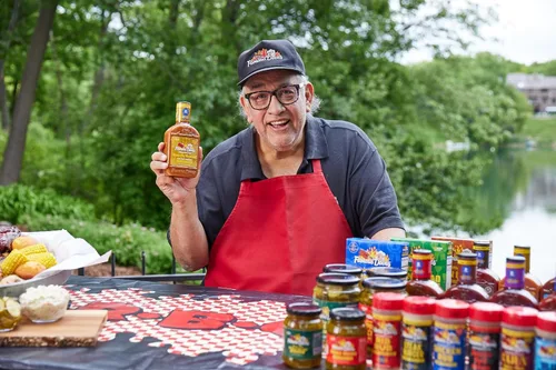 Vista 8 de Famous Dave's - 1 unidad de salsa barbacoa de mostaza Georgia (17.5 oz.)