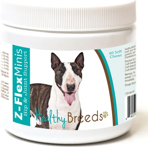 Vista 10 de Healthy Breeds Affenpinscher Z-Flex Minis - Masticables suaves para cadera y articulaciones, 60