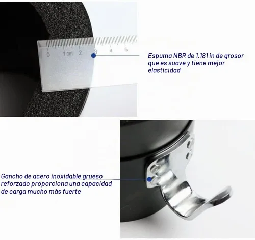 Vista 3 de Botas de inversión anti gravedad abdominales abdominales abdominales sentarse barra ganchos terapia núcleo gimnasio fitness ejercitador