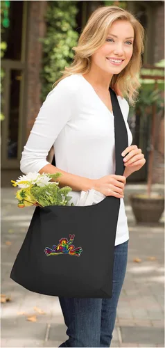 Vista 2 de Peace Frogs - Bolso bandolera