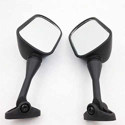 Vista 3 de Espejo de motocicleta para CBR 954 RR / 929 RR 2000-2003 Negro OEM Stock Style Racing Mirrors - Set izquierdo y derecho