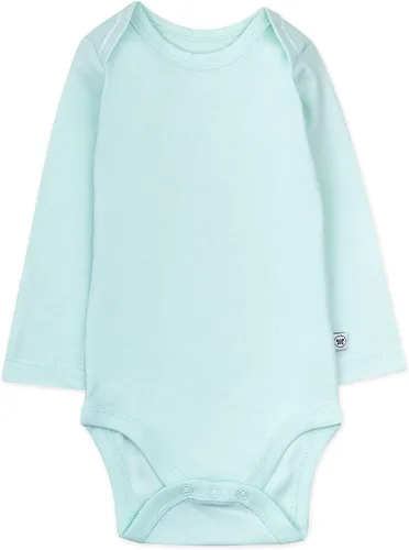 Vista 3 de HonestBaby Paquete de 5 mamelucos de manga larga para bebé, 100% algodón orgánico, unisex