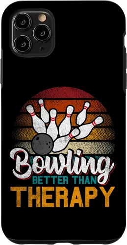 Vista 13 de iPhone 16 Bowling - Better Than Therapy Bowler Case