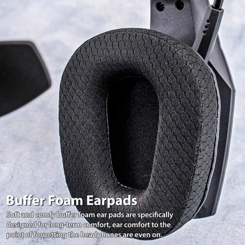Vista 6 de B450-XT B550-XT Kit de almohadillas de repuesto compatibles con auriculares B450-XT B550XT I B450 B550 XT Accesorios (malla transpirable)
