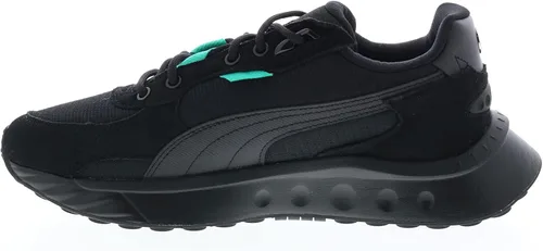 Vista 5 de PUMA Hombres Mapf1 Wild Rider Lace Up Sneakers Zapatos Casual - Off White