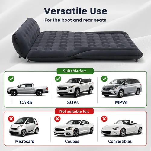 Vista 6 de Colchón de aire SUV, camión y furgoneta - Colchón inflable de aire