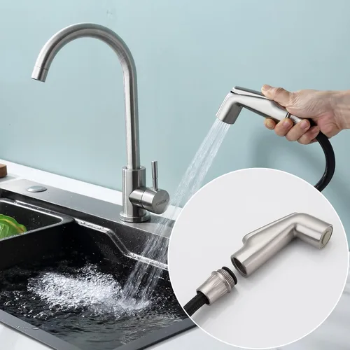 Vista 7 de Repuesto de Rociador para Fregadero de Cocina, Accesorio de Rociador de Fregadero de Ajuste Universal, Rociador para Fregadero de Cocina, Repuesto
