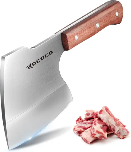 Vista 9 de Cuchillo de corte de hueso ROCOCO - Hacha de hueso de carne de cocina