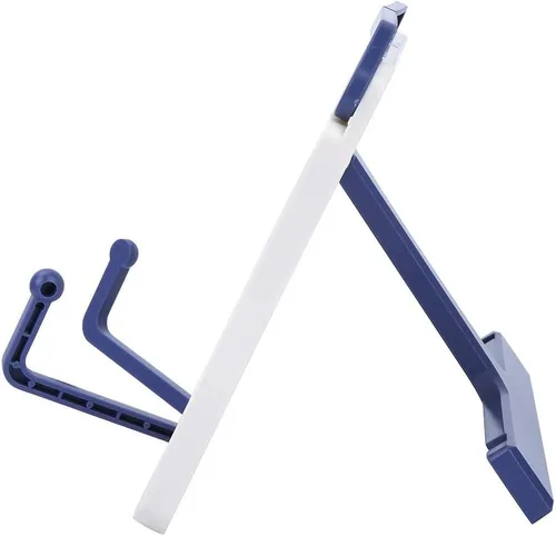 Vista 8 de Soporte para libros de puntuación musical, portátil, plegable, de 60 ángulos, ajustable, para lectura de libros, cocina, soporte para documentos