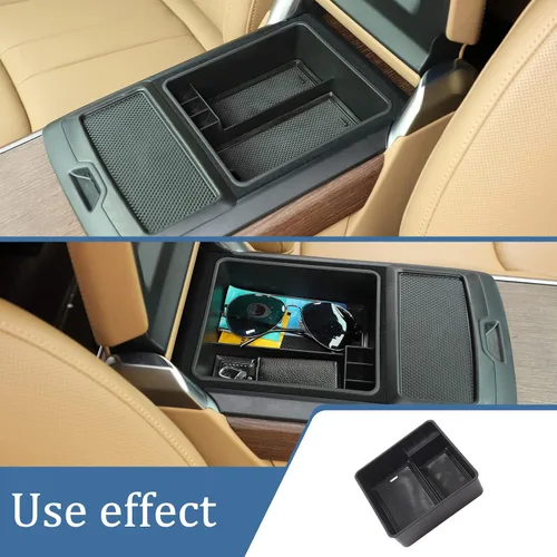 Vista 2 de HAPPYHORSE Organizador de reposabrazos de automóvil, caja de almacenamiento compatible con Land Rover Range Rover Sport/Vogue 2023-2026 reposabrazos