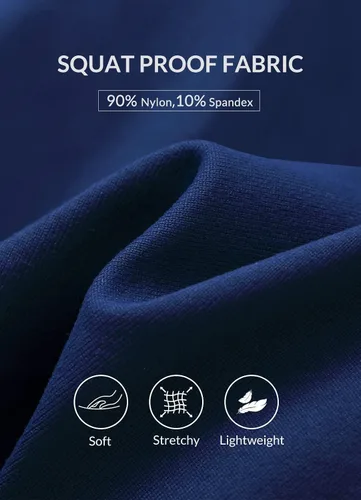 Vista 2 de BALEAF Bermudas para mujer de 7 pulgadas, cintura alta, atléticos, con bolsillos, para verano casual