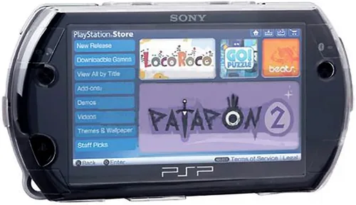 Vista 4 de OSTENT Protector transparente para Sony PSP Go