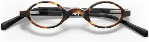Vista 2 de eyebobs - Old Money Gafas de lectura prémium para hombres y mujeres Marco ovalado