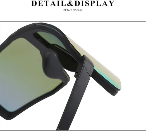 Vista 9 de SANPLMG UV400 Paquete de 2 gafas de sol deportivas sin marco para niños y niñas, ciclismo, béisbol, golf, jóvenes, gafas de sol deportivas