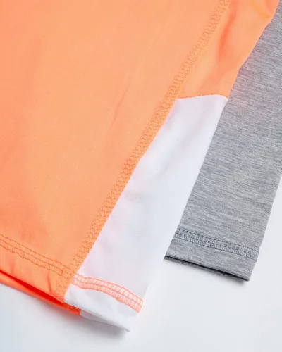 Vista 2 de Reebok - Pantalones cortos deportivos de licra para niñas 2