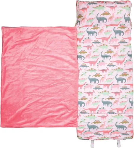 Vista 12 de Stephen Joseph, Toddler All Over Print Nap Mat with Soft Blanket and Removable Pillow for Boys & Girls, Kids Sleeping Bag for Elementary, Daycare
