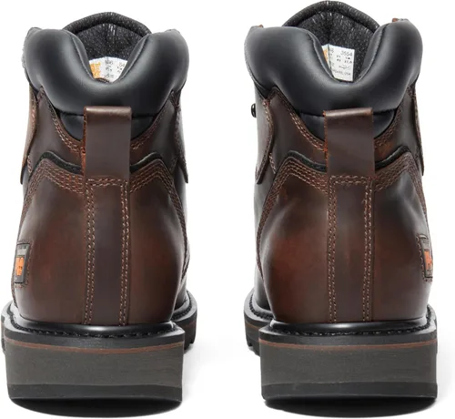 Vista 3 de Timberland PRO Botas de trabajo con punta lisa de 6" para hombre Marrón-2024 Nuevo