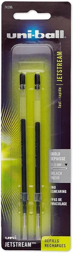 Vista 9 de Bolígrafo uniball Jetstream de punta fina (0.7mm), azul