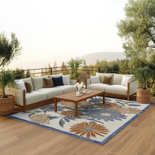 Vista 37 de Nourison Home Aloha - Alfombra beige de 2 pies 3 pulgadas x 12 pies, fácil de limpiar, no se desprende, para dormitorio, sala de estar, comedor