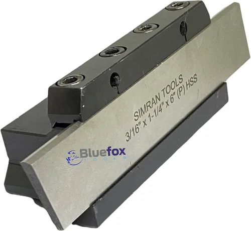 Vista 10 de SOPORTE PARA HERRAMIENTAS DE SEPARACIÓN CON CUCHILLA HSS DE 10 MM DE 3/32" X 1/2" X 10,16 CM Herramienta de precisión Producto de acero Libre